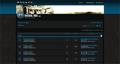 Desktop Screenshot of forum.original-war.net
